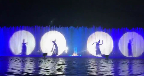 陕西水幕电影设计,西安音乐喷泉安装,郑州音乐喷泉造价