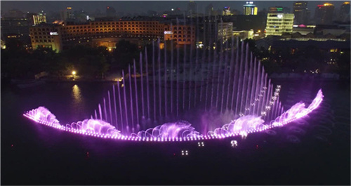 河南激光水秀制作,郑州音乐喷泉施工公司,洛阳程控喷泉价格