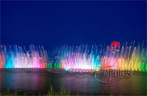 河南音乐喷泉湖面设计