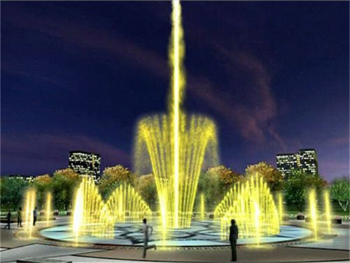 河南音樂噴泉大型設計
