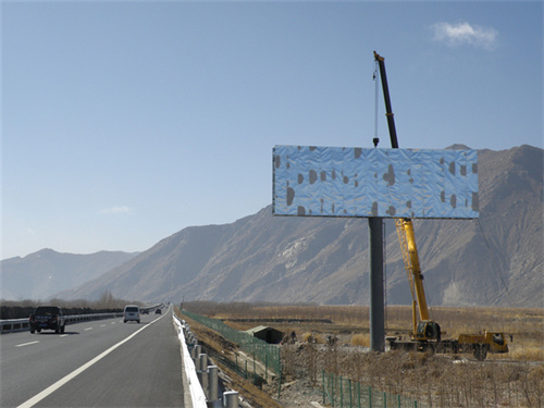西藏单立柱广告牌施工 云南双面广告牌设计 拉萨T型广告牌厂家