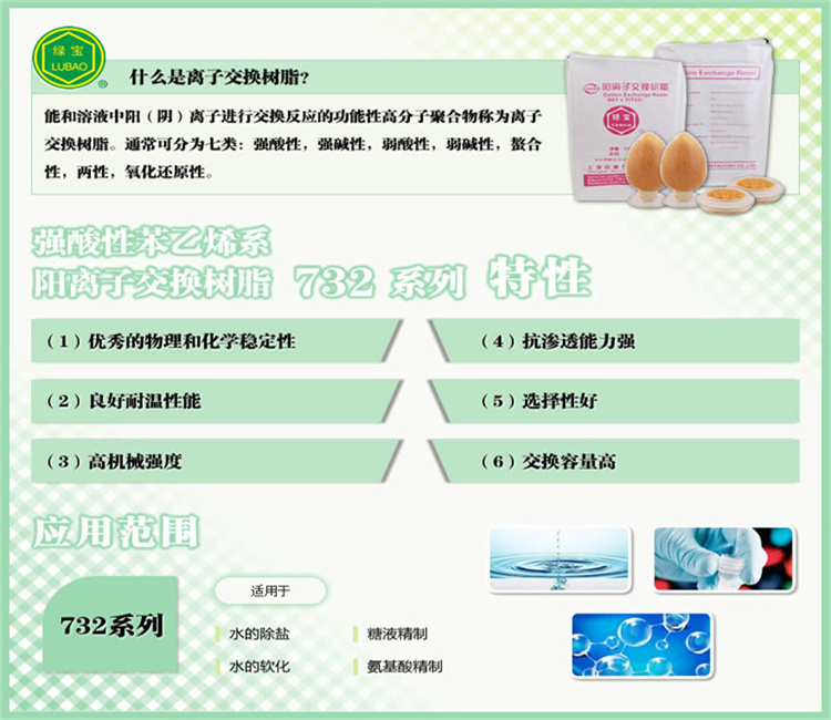 攀枝花氢型离子交换树脂批发价格