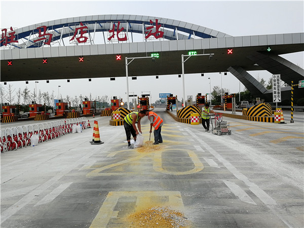 道路清除标线,河南热熔标线清除,道路标线清除价格