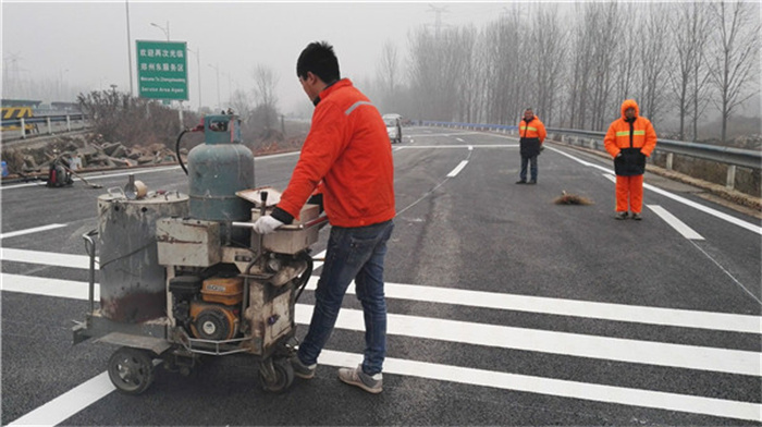 洛阳交通道路标线施工