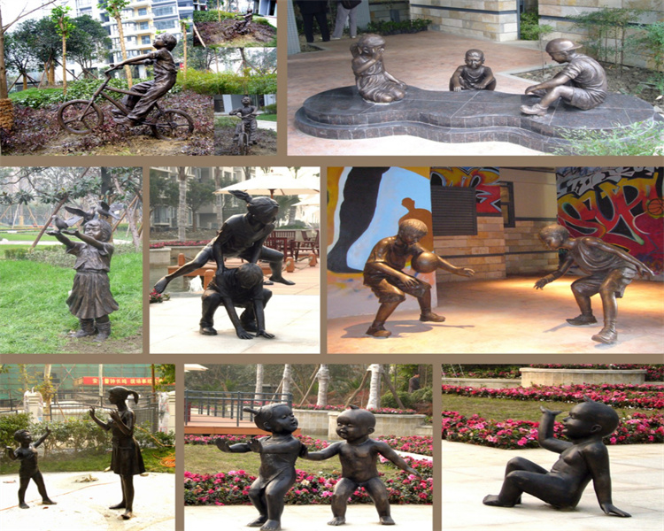 攀枝花公园铜雕塑施工