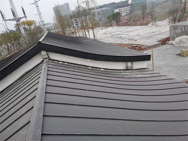 成都弯弧铝镁锰屋面安装