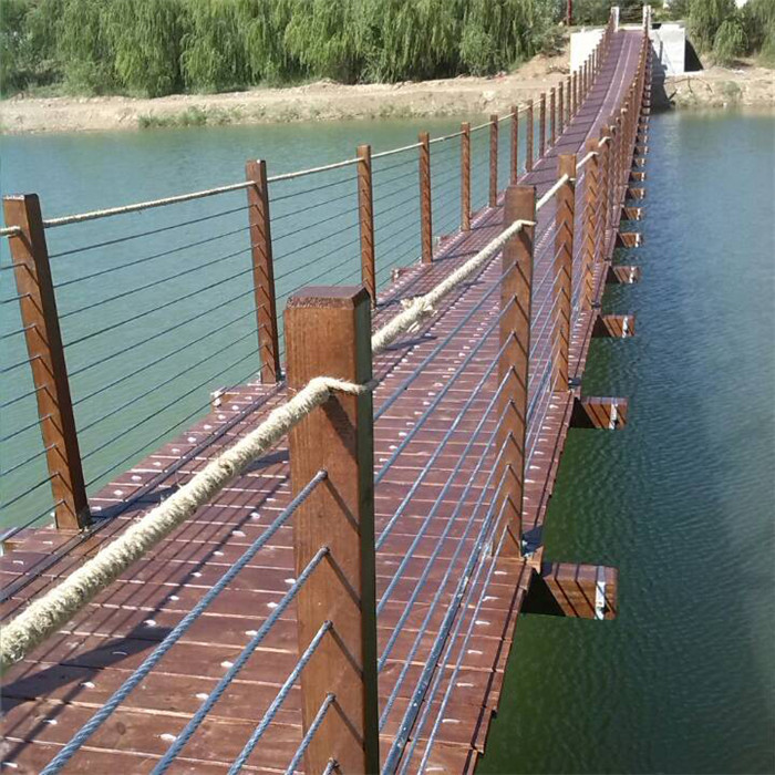 贵州木质吊桥设计