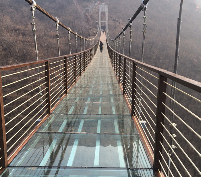 贵州玻璃吊桥施工