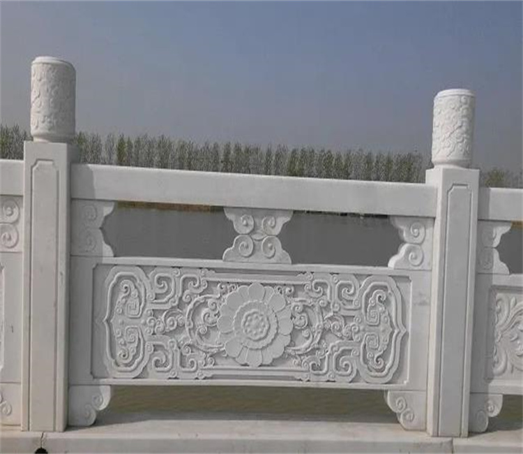 贵州寺庙汉白玉栏杆定制