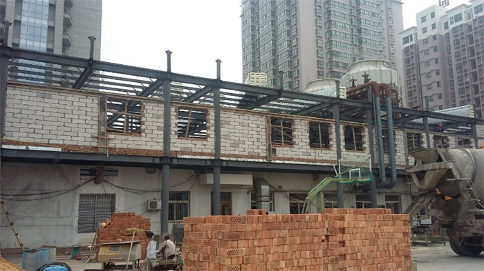 中国电信榆林分公司职工餐厅钢结构工程