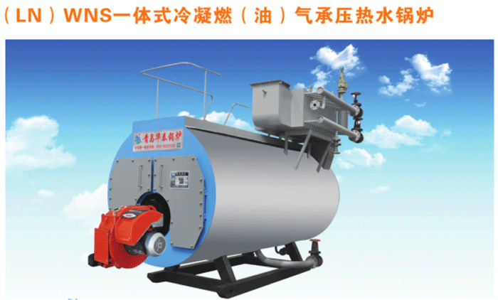 畢節（LN）WNS一體式冷凝燃（油）氣承壓熱水鍋爐