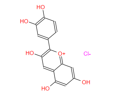氯化矢车菊素 Cyanidin Chloride 528-58-5标准品 对照品