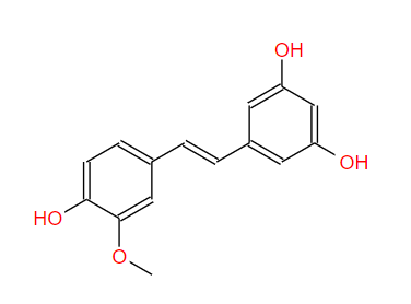 异丹叶大黄素 Isorhapontigenin 32507-66-7标准品 对照品