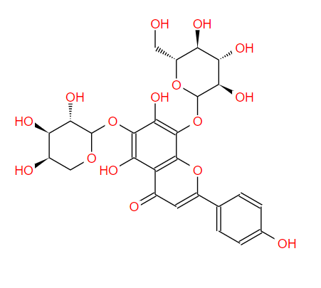 上海异夏佛塔苷 Isoshaftoside 52012-29-0标准品 对照品