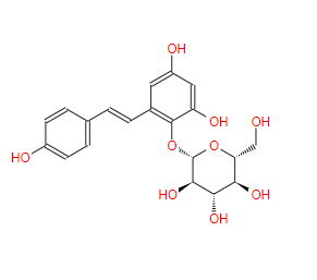 二苯乙烯苷 82373-94-2 C20H22O9标准品 对照品