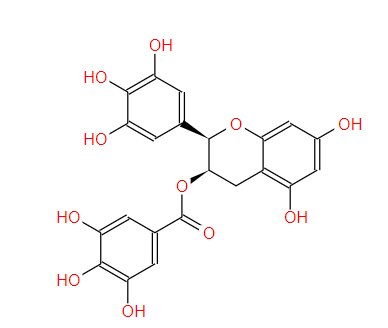 表没食子儿茶素没食子酸酯 (−)-Epigallocatechin gallate 989-51-5标准品 对照品