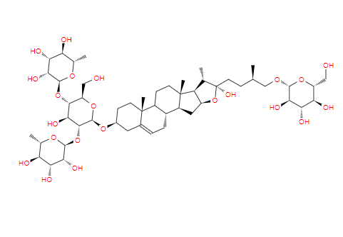 原薯蓣皂苷 Protodioscin 55056-80-9标准品 对照品