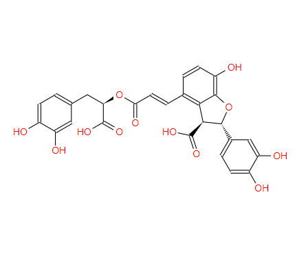 紫草酸 lithospermic acid 28831-65-4标准品 对照品