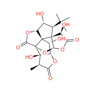 银杏内酯C Ginkgolide C 15291-76-6标准品 对照品