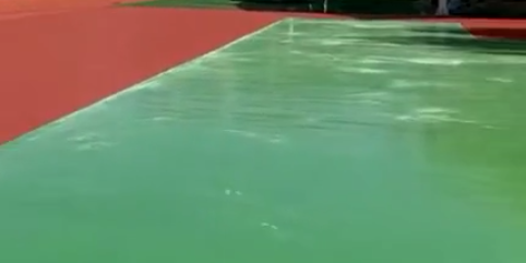 中宁九小塑胶跑道