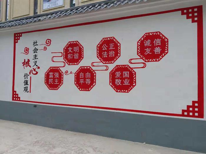 汉中墙体喷绘制作