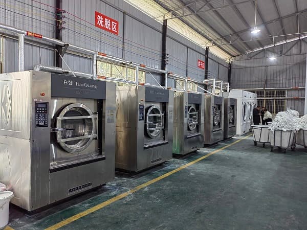 四川洗涤设备合作案例——遂宁市洗涤服务有限公司