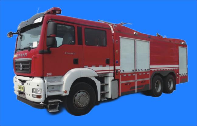 GP110型干粉水联用消防车