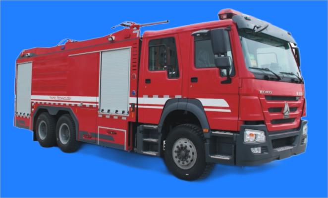GP100型干粉水联用消防车