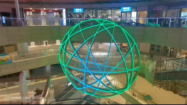 欢乐球钢结构造型