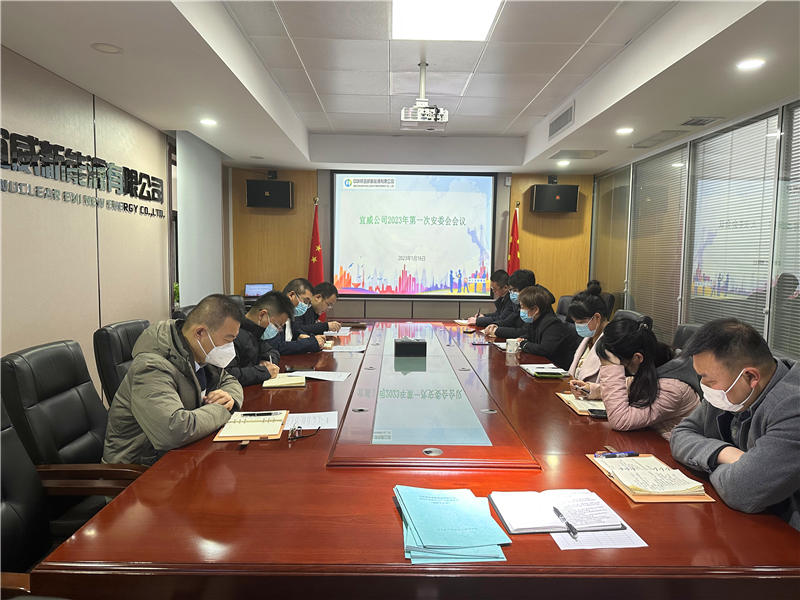 宜威公司召开安委会安排部署“春节”期间安全生产工作