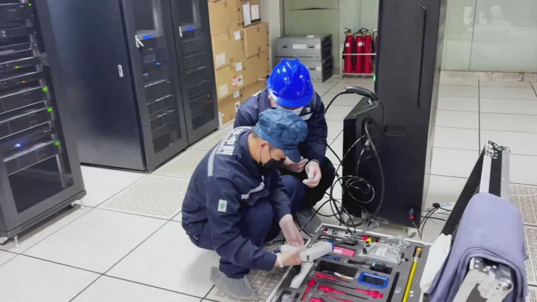 河南省某三甲医院带电清洗工作顺利完成
