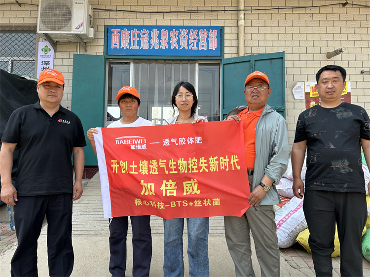 加倍威透气胶体肥 ..土壤透气生物控失新时代 加倍威 核心科技-BTS+丝状菌