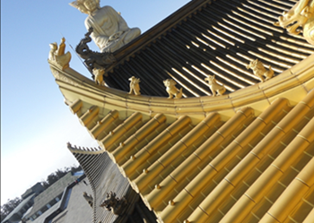 北京亮金色铜瓦