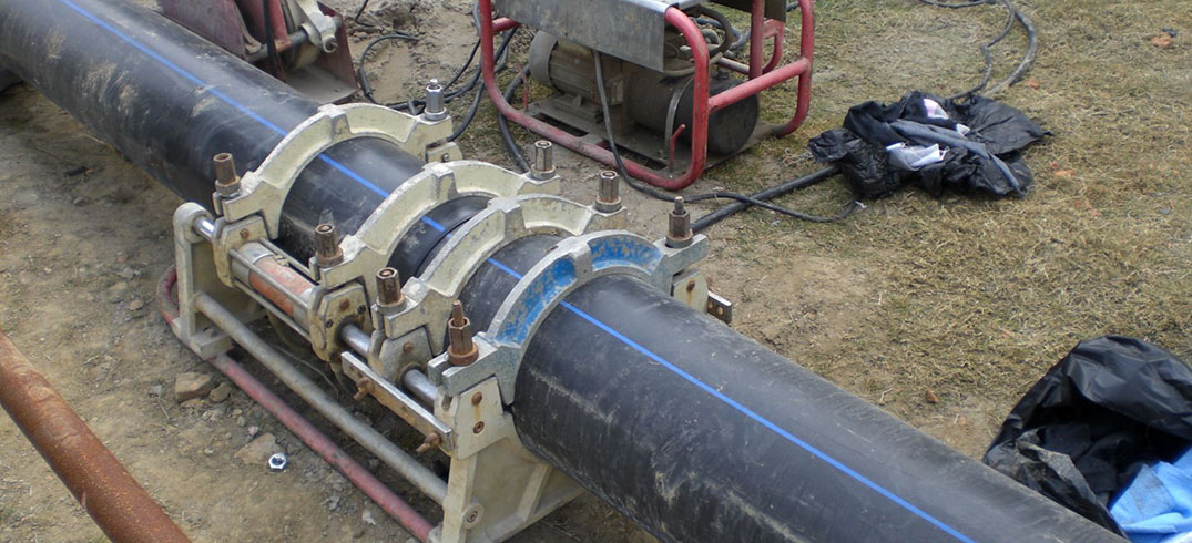 四川PE100級給水管排污安裝工程案例