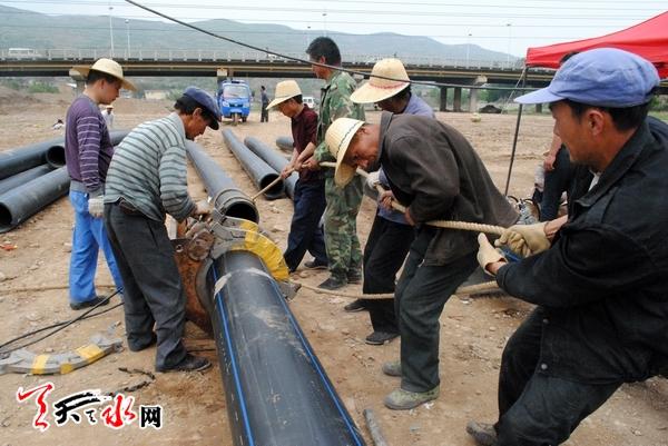 四川PE100级给水管排污安装工程案例