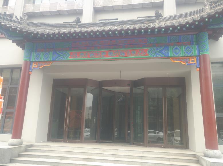 开封第一楼——三翼自动旋转门