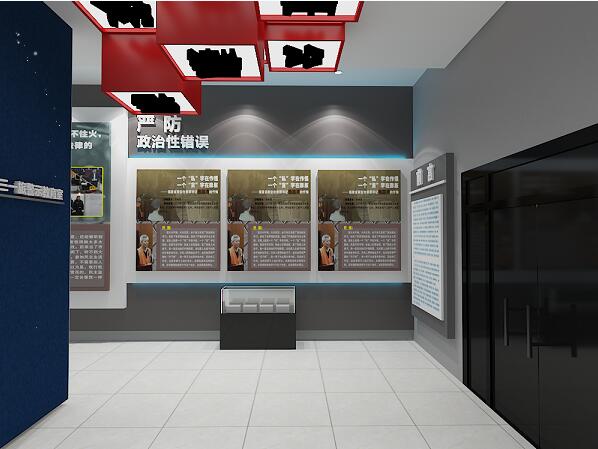 某部队安全警示教育室