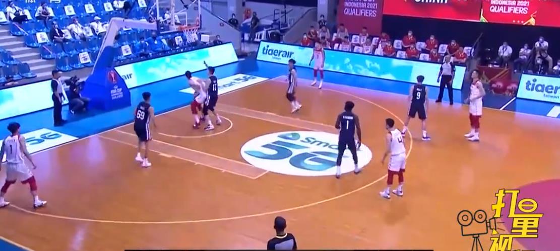 男篮亚预赛：中国男篮大胜中国台北队取得两连胜