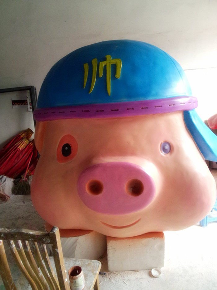 西安華南城卡通人物雕塑