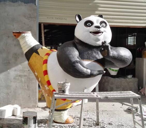 動物水泥雕塑