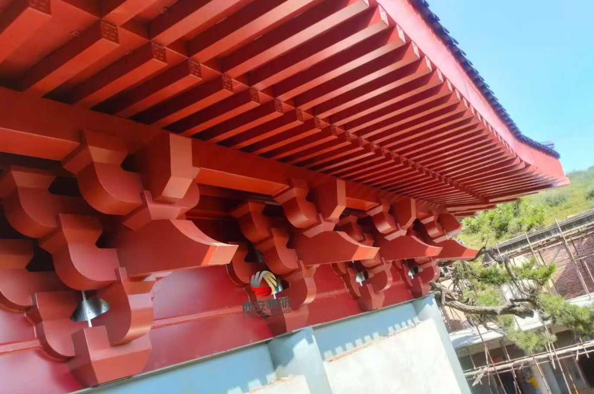 铝代木仿古构件