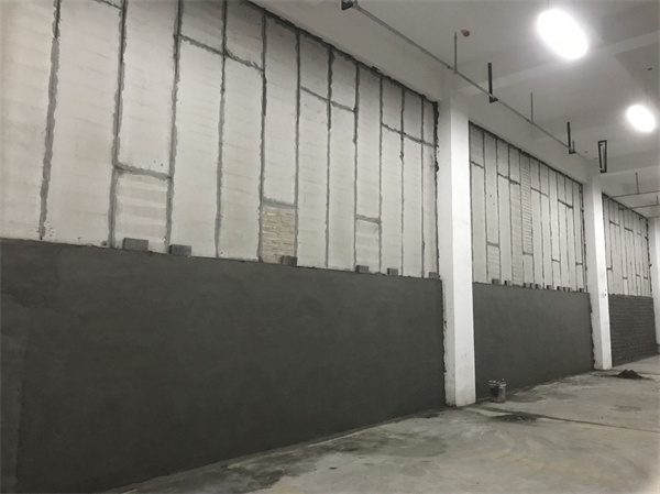 陕西众邦轻质隔墙板案例欣赏——钢构仓库的防火隔墙