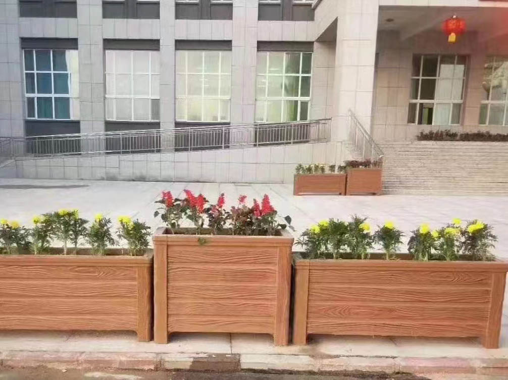 南充水泥花箱