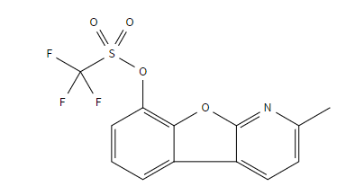 2-甲基苯并呋喃[2,3-B]吡啶-8-基-三氟甲磺酸酯