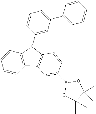 3-(4,4,5,5-Tetramethyl-1,3,2-dioxaborolan-2-yl)-9-([1,1'-biphenyl]-3-yl)咔唑