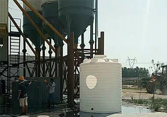 汉川搅拌站减水剂储罐 10吨PE塑料桶