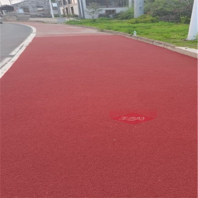 成都市彩色陶瓷防滑路面